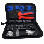 Монтажний набір інструментів для сонячних фотоелектричних систем, кліщі LY-2546BK, конектори MC4 та гайковий ключ