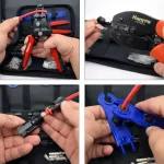 Монтажний набір інструментів для сонячних фотоелектричних систем, кліщі LY-2546BK, конектори MC4 та гайковий ключ - Зображення 3