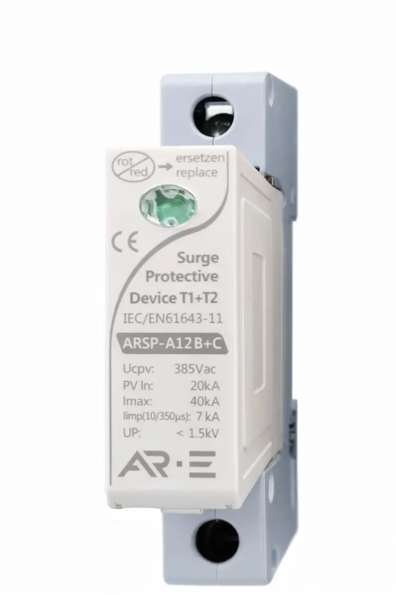 7204412688_w640_h640_7204412688 Пристрій захисту від перенапруг (ПЗІП) AR.E ARSP-A12 T1+T2 1P 385V - Зображення 1