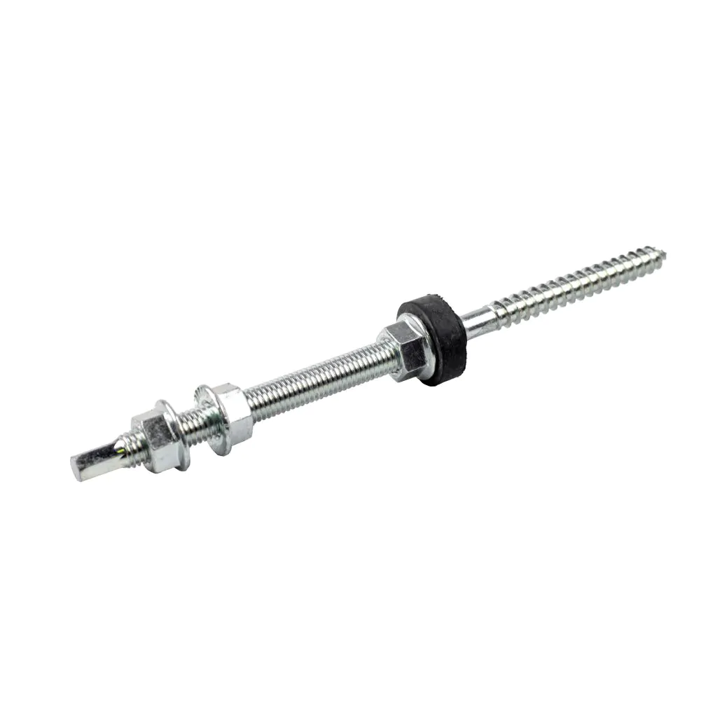 Гвинт шуруп із гальванічним цинковим покриттям у зборі ALTEK М10х200 - Зображення 1