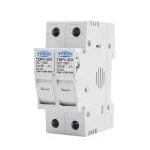 Тримач запобіжника TOMZN TOPV-32 DC1100 2P + 2 запобіжника TOMZN 20А
