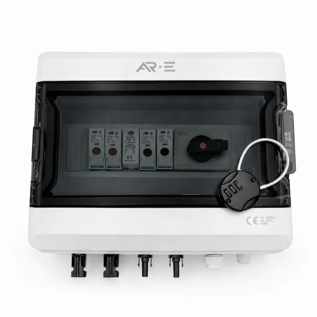 ChatGPT Image 14 апр. 2026 г., 17_37_09 Щит захисту для сонячної станції AR.E ARPVB 2/1 ISO 32A/1000V - Зображення 1