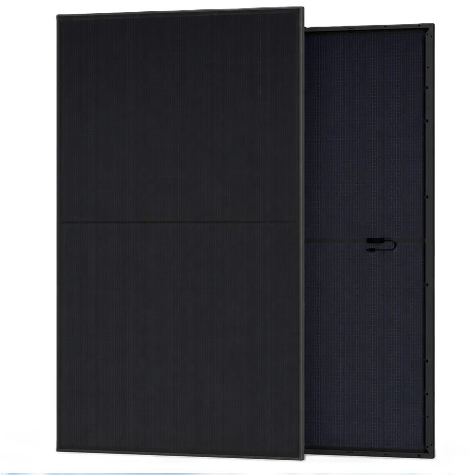 Сонячна панель HT-SAAE 455W HT54-18X(ND)-F Двостороння Full Black - Зображення 2